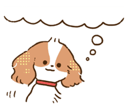 soft and fluffy dog Kewpie 2 sticker #6114547