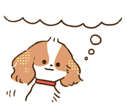 soft and fluffy dog Kewpie 2 sticker #6114547