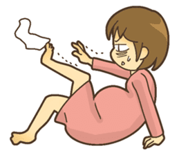 Happy Maternity Sticker sticker #6114644