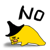 Yellow Penguin sticker #6115012