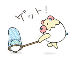 EGG BEAR 1 sticker #6115300