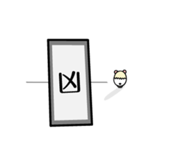 EGG BEAR 1 sticker #6115306