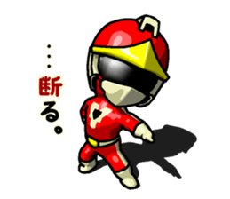 Sticker of Red Hero sticker #6115395