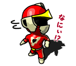 Sticker of Red Hero sticker #6115414