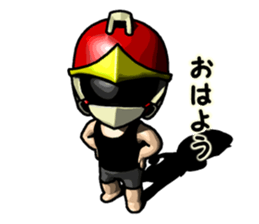 Sticker of Red Hero sticker #6115427