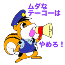 Porisu the policeman sticker #6115835