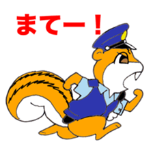 Porisu the policeman sticker #6115843