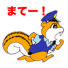 Porisu the policeman sticker #6115843