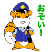 Porisu the policeman sticker #6115844