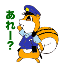 Porisu the policeman sticker #6115849