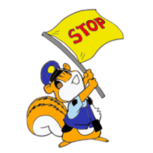 Porisu the policeman sticker #6115855