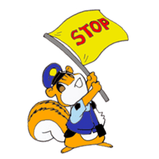 Porisu the policeman sticker #6115855