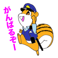 Porisu the policeman sticker #6115860