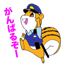 Porisu the policeman sticker #6115860