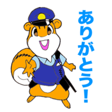 Porisu the policeman sticker #6115868