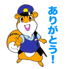 Porisu the policeman sticker #6115868