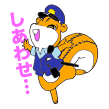 Porisu the policeman sticker #6115871