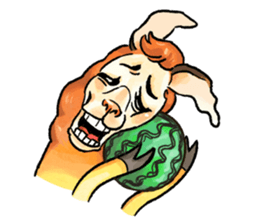 La la Llama sticker #6116049