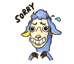 La la Llama sticker #6116067