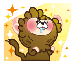 Momokichi of monkey . sticker #6116235