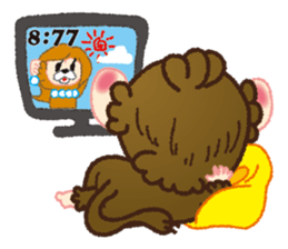 Momokichi of monkey . sticker #6116246