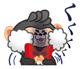 Momokichi of monkey . sticker #6116259