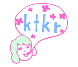 SUPER OTAKU GIRL Sticker sticker #6116534