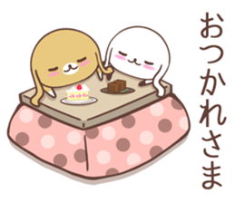 Long ears dog sticker #6116568