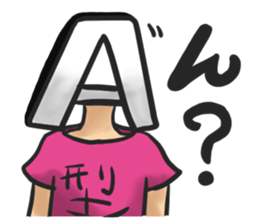 Blood type A type sticker #6116796