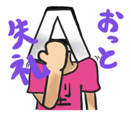 Blood type A type sticker #6116799