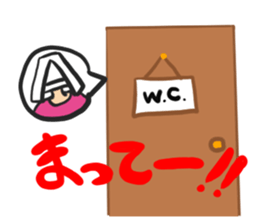 Blood type A type sticker #6116830