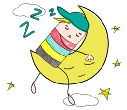 Sports boy sticker #6116995