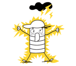 Sports boy sticker #6116998