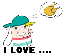 Sports boy sticker #6117002