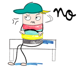 Sports boy sticker #6117005