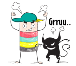 Sports boy sticker #6117006