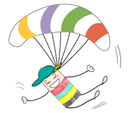 Sports boy sticker #6117015