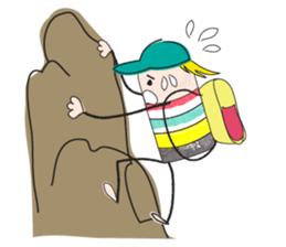 Sports boy sticker #6117018