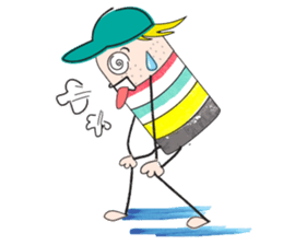 Sports boy sticker #6117020