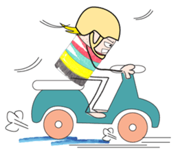 Sports boy sticker #6117029