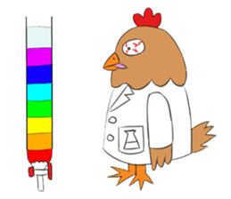 Six Scientist Birds in 6 Secs sticker #6117033