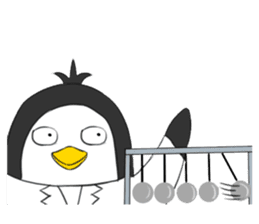 Six Scientist Birds in 6 Secs sticker #6117040