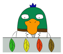 Six Scientist Birds in 6 Secs sticker #6117050