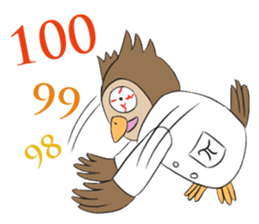 Six Scientist Birds in 6 Secs sticker #6117060