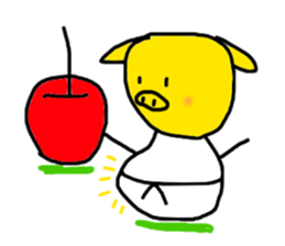 The pig BUDO sticker #6117251