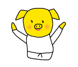 The pig BUDO sticker #6117257