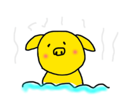 The pig BUDO sticker #6117270