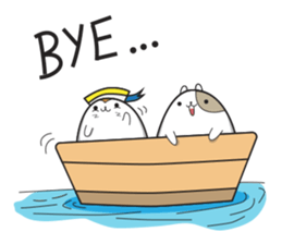 Jood & Jeed the hamsters sticker #6117386