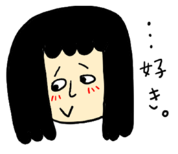 Hysteric woman sticker #6118178