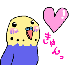 Mr. office worker budgerigar sticker #6118241